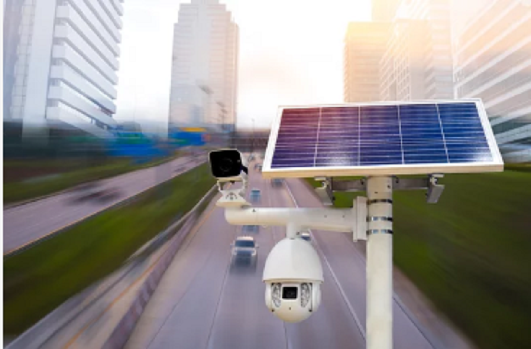 Câmera de Monitoramento solar